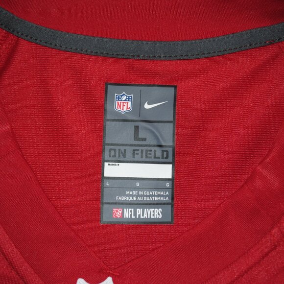 San Francisco 49ers 75th ANNIVERSARY MEN'S JERSEY (L) NAME ERROR - Picture 4 of 7